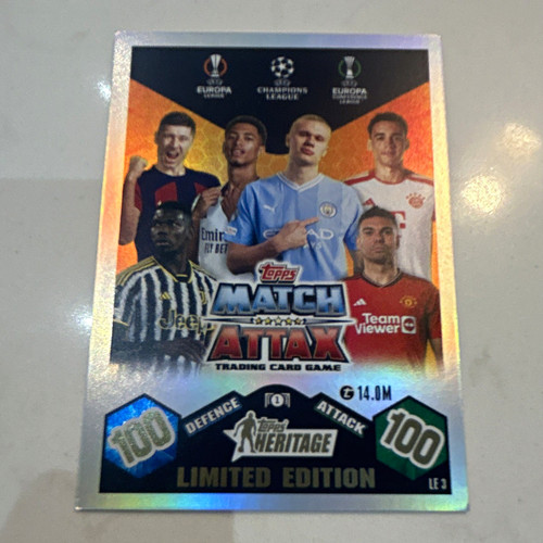 Topps match attax - topps, erling