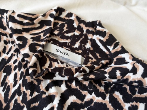 Ladies leopard print long - print,