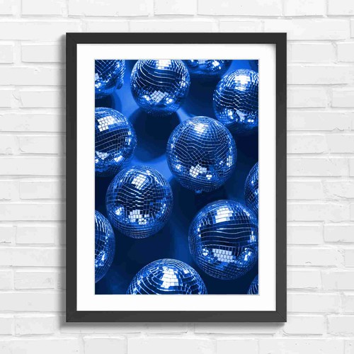 Pink disco ball - pink,