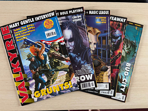 Valkyrie magazines vol - magazines, 1