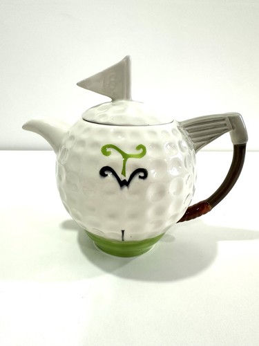 Vintage golf ball teapot tony - vintage,