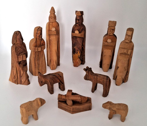 Vintage olive wood piece - vintage,