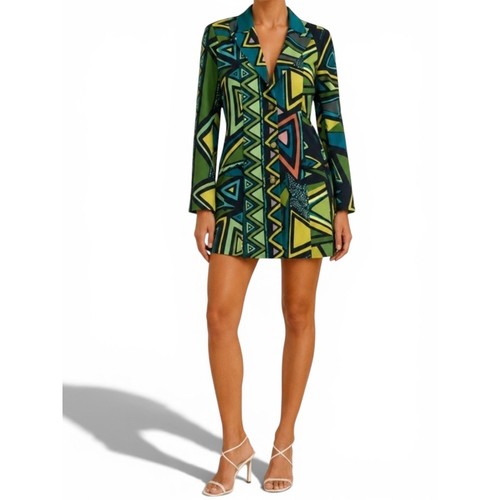 Kahindo green tuxedo jacket - green,