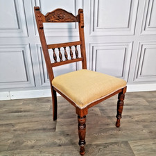 Antique Oak Dining Chair –