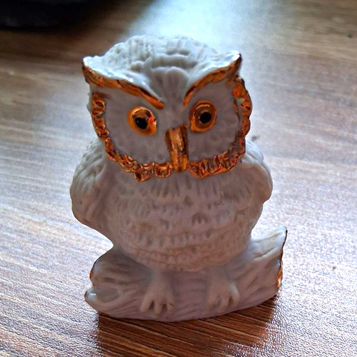 Neca porcelain owl figurine - neca,
