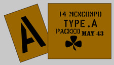 British Compo food ration box