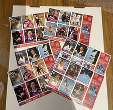 Panini 2012 London Olympics Sticker Sheet Strip Price Per Sheet