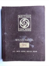 AEC Marshal Goods Chassis Service Manual Factory Original A 471 & 505 Engines