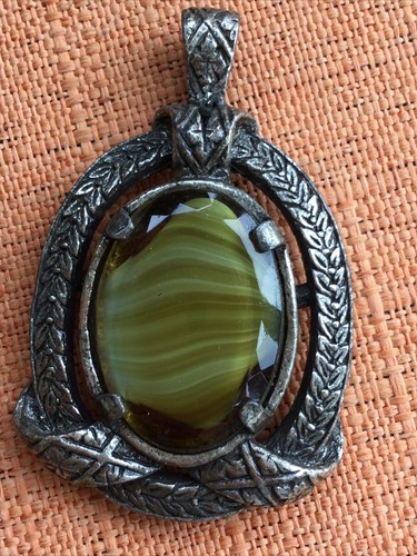 Vintage miracle pendant - miracle,