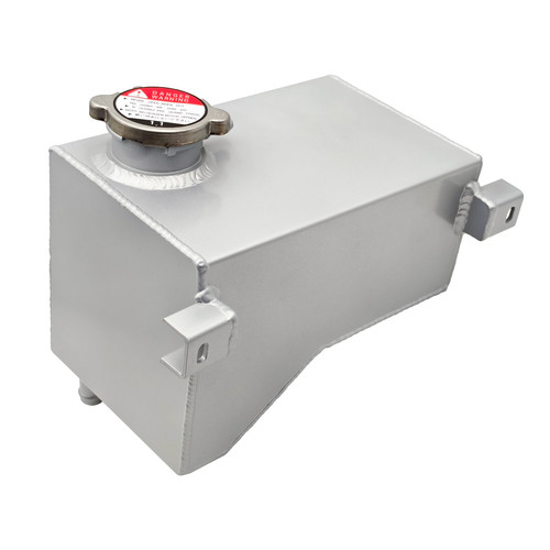 Aluminum coolant overflow tank - aluminum,