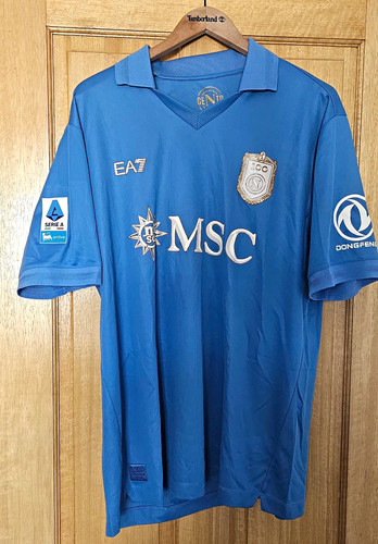 Ea7 ssc napoli home shirt - ssc,