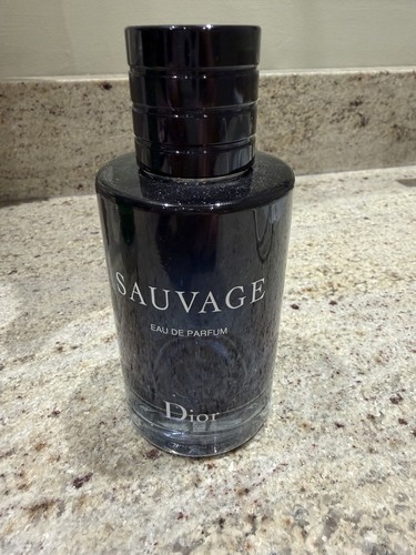 Dior sauvage empty bottle - empty,