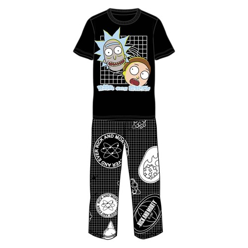 Rick and morty mens grid - rick,