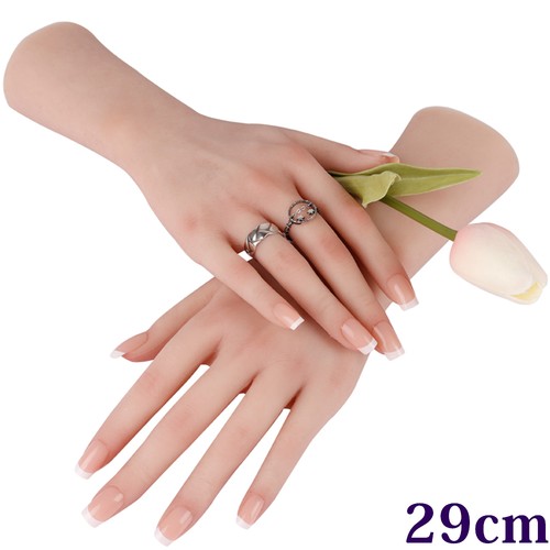 Female silicone hand model - female,
