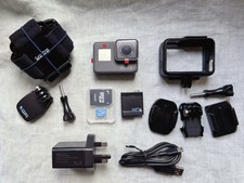 GoPro HERO6 Black Action Camera Touch Screen 4K HD + Head Strap and Quick Clip