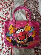 Disney Store The Muppets Animal beach bag Pink Purple
