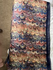 Osprey Peacock Print Scarf