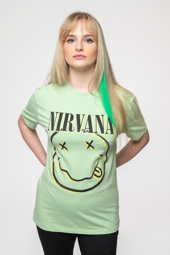 Nirvana shirt inverse - t, smile