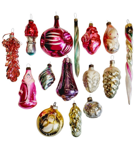 Vintage ussr glass christmas - ussr,