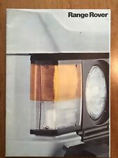 Range Rover 3.5 V8 3-dr