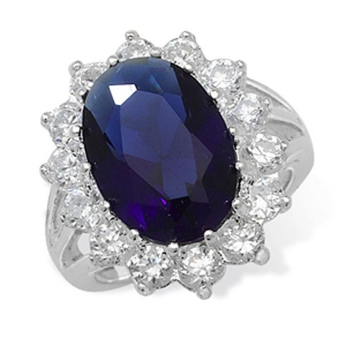 Sterling silver cluster - silver,