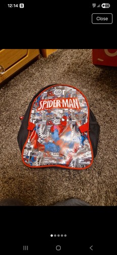 Spiderman backpack - backpack, in