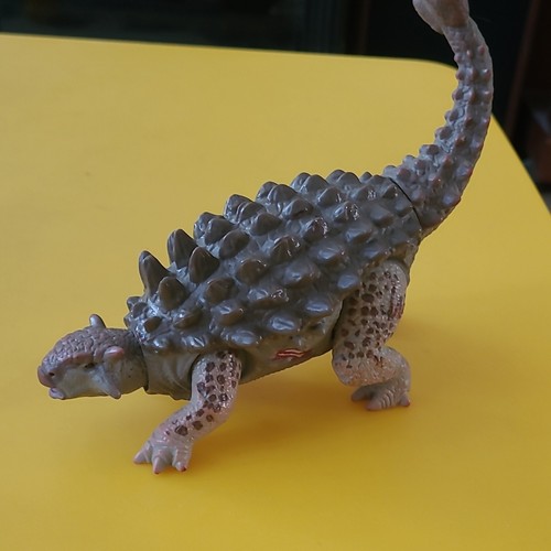 Ankylosaurus dinosaur plastic - ankylosaurus,