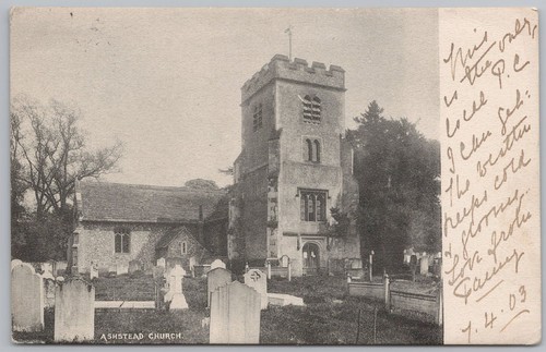 Ashtead the church surrey - church,,