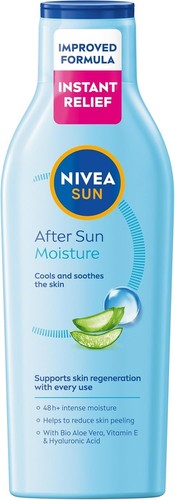 After sun moisturising - after,