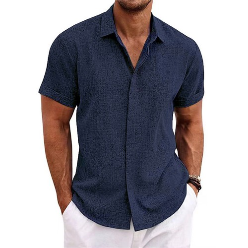 Mens short sleeves linen - mens,
