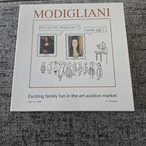 Modigliani board game art - game,