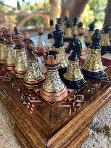 Handmade weighted chess - weighted,