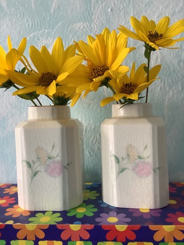 Pair very pretty - vases, from