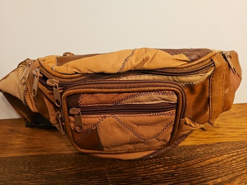 Vintage 90s patchwork leather - vintage,