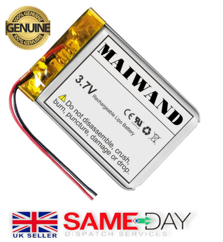 Rechargeable lithium - 3.7v,