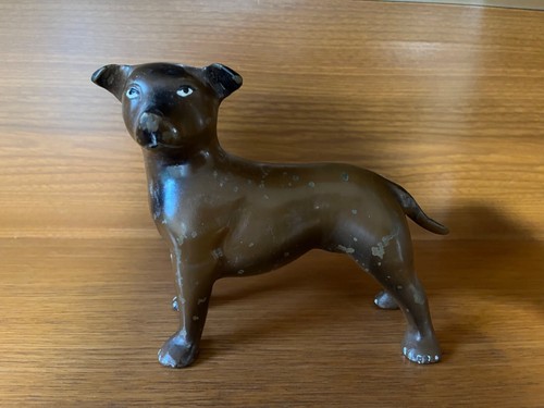 Brass staffordshire bull - brass,