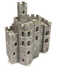 Metcalfe PN194  Castle Hall Die Cut Card Kit  N Gauge  incl. POD Post