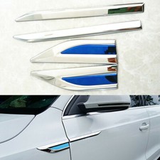4Pcs Car Side Body Fender Trim