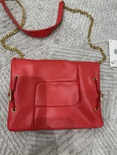 NEW Lancel Paris Coral Red