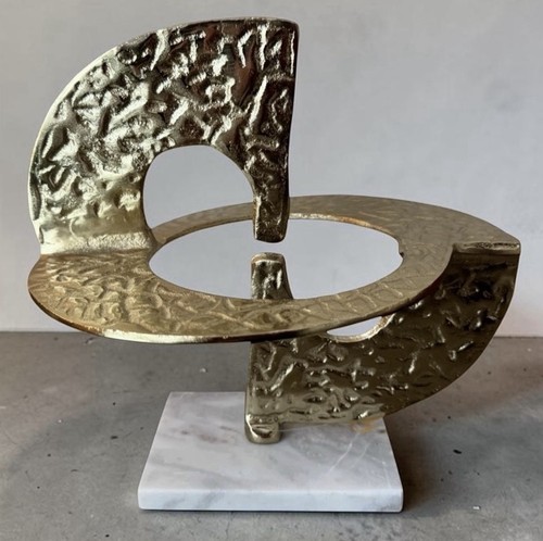 Large modern abstract gold - modern,