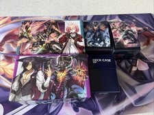 Cardfight!! Vanguard TCG Trading Cards Joblot with Deck Boxes and Sleeves Bundle