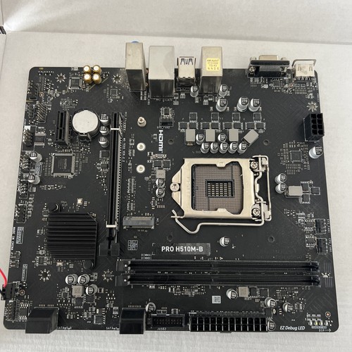 Msi pro h510m - pro, motherboard