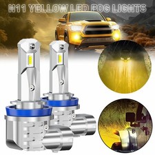H11 H8 LED Bulbs 3000K Golden