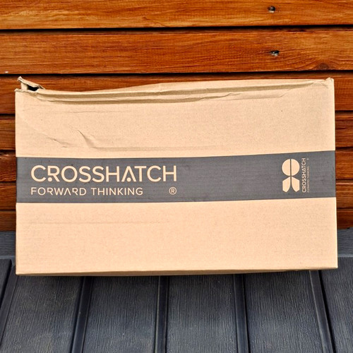 Crosshatch rideout red white - crosshatch, red/white