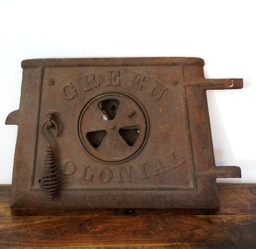 Antique green colonial cast - antique,