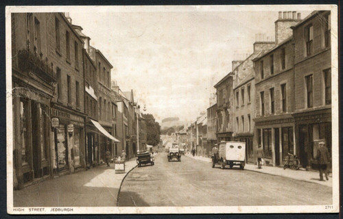 Jedburgh roxburgh view of - roxburgh,