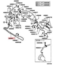 HOSE POWER STEERING HOSE P/S