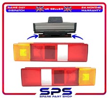 Lamp Light Lens Pair Rear For Ford Transit Chassis Tipper 86Db13444AA 6696033