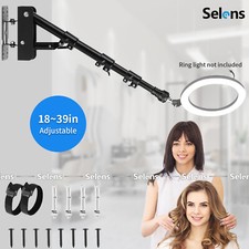 39" Matel Wall Mount Triangle Boom Arm Flexible Extension For Ring Light Studio