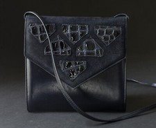RENATA NAVY BLUE LEATHER &